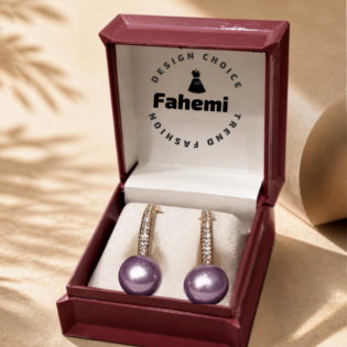 Single Pearl Drop Earrings