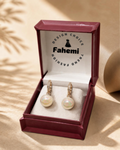Single Pearl Drop Earrings