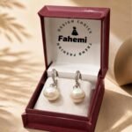 Single Pearl Drop Earrings