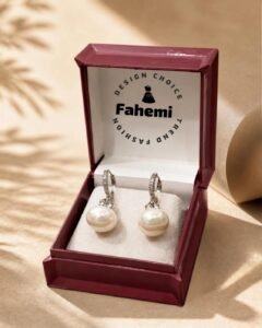 Single Pearl Drop Earrings